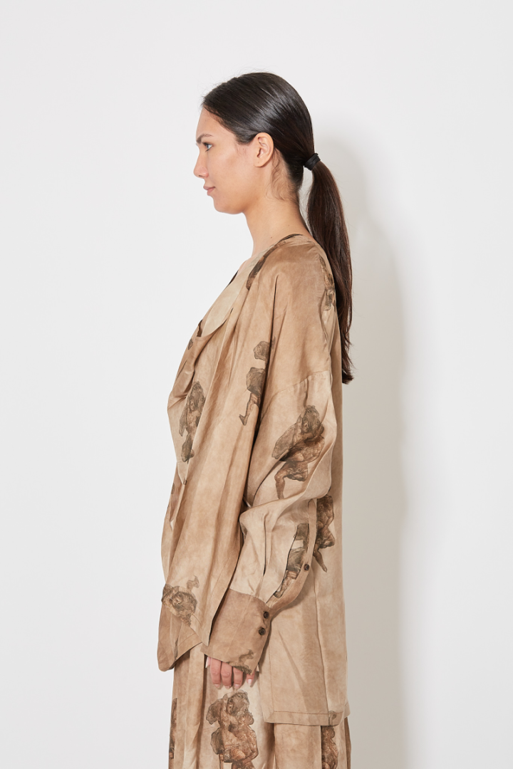 Thea Top - Light Brown