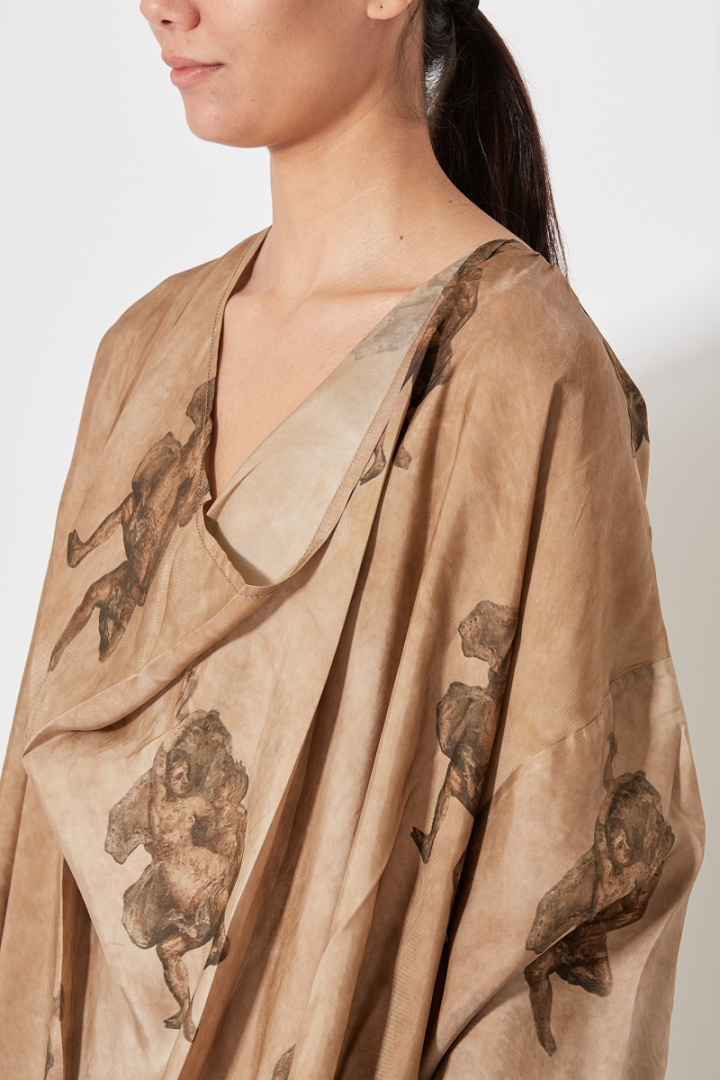 Thea Top - Light Brown