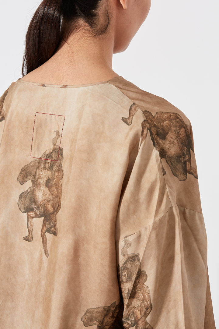 Thea Top - Light Brown