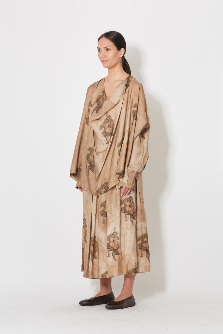 Thea Top - Light Brown