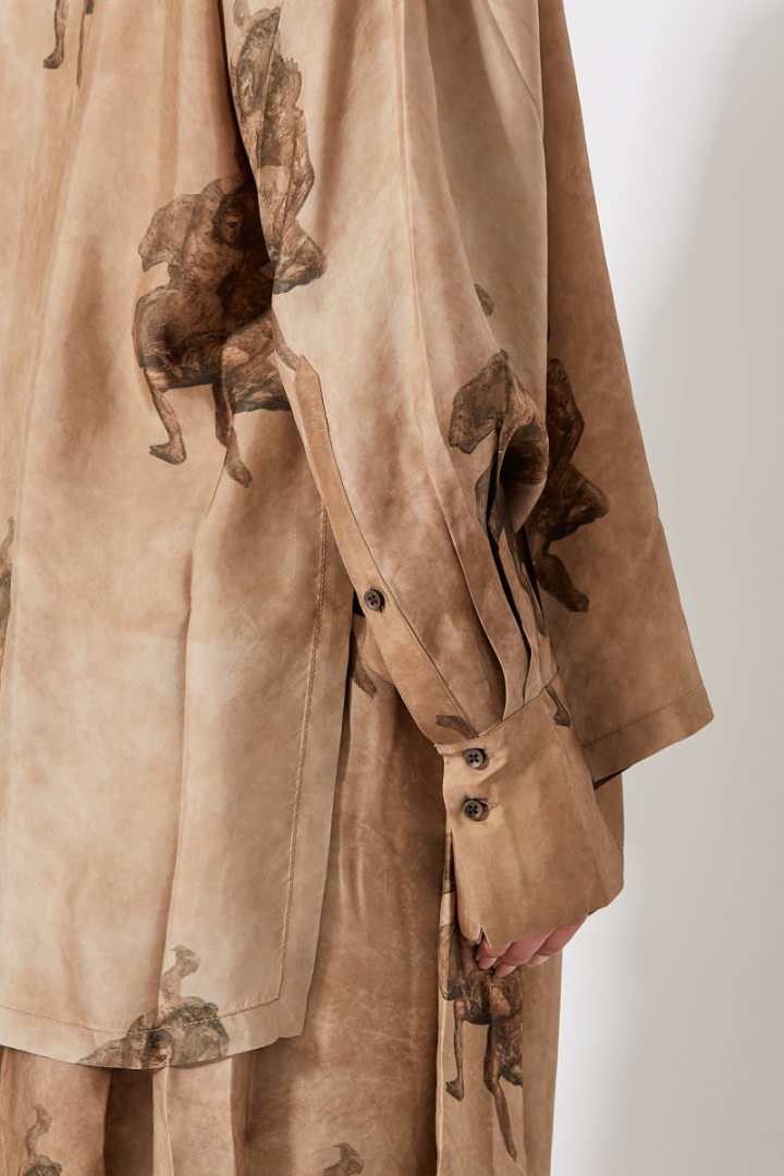 Thea Top - Light Brown