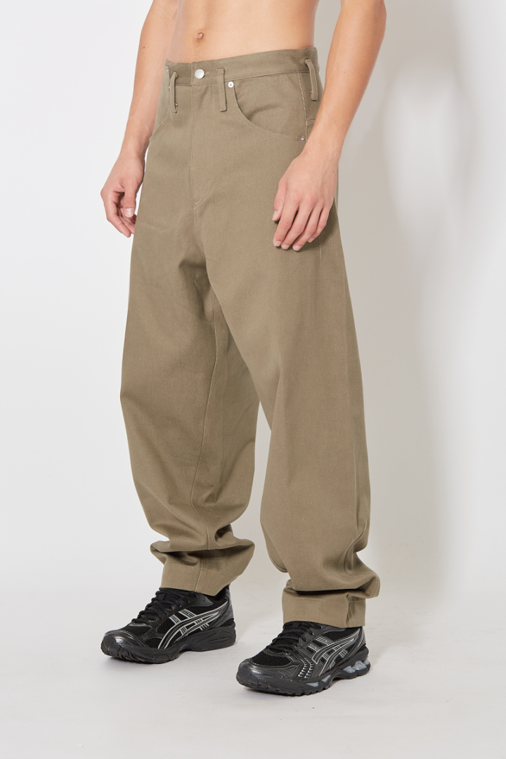 5Pocket Jeans - Khaki