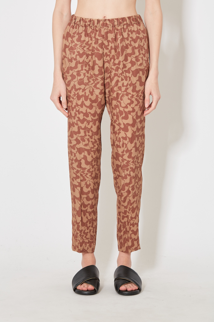 Palmira Pants - Brown/Orange