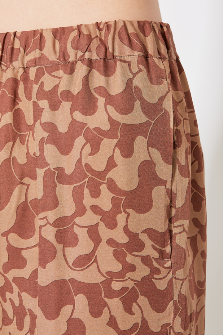 Palmira Pants - Brown/Orange