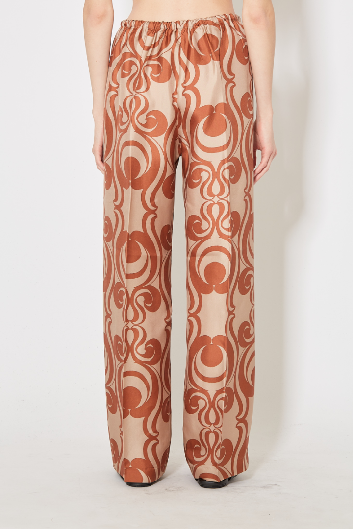 Puvis Pants - Brown/Orange
