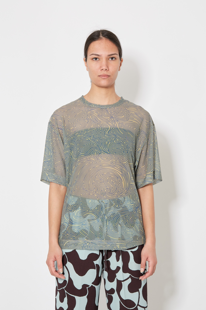 Hoge Top - Green/Blue