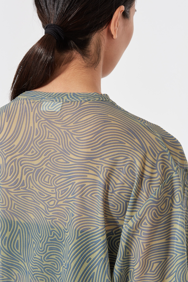 Hoge Top - Green/Blue