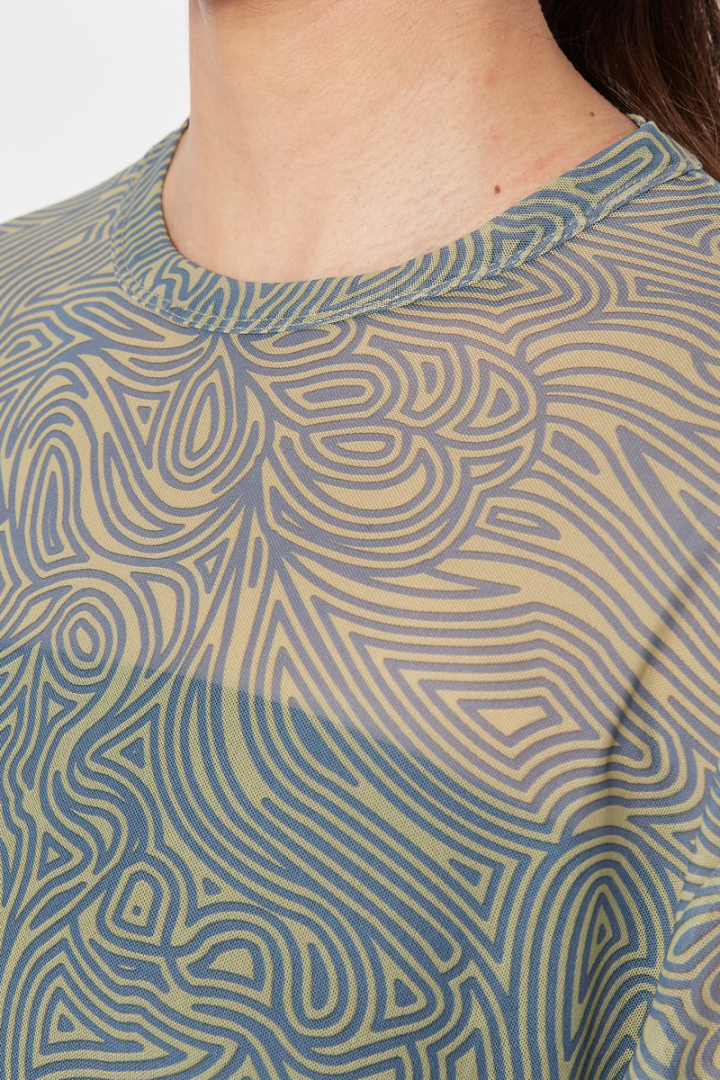 Hoge Top - Green/Blue