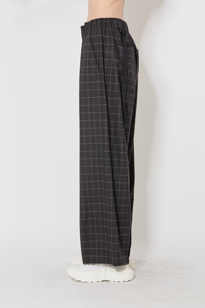 Jim Pants - Grey/White