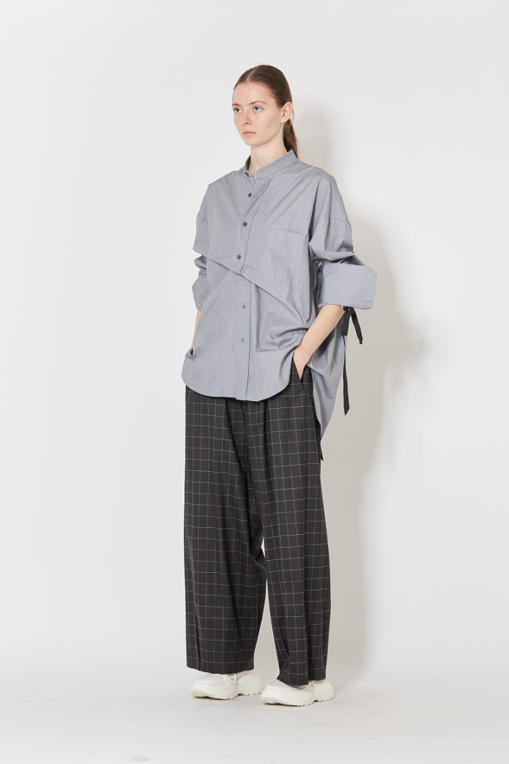 Jim Pants - Grey/White