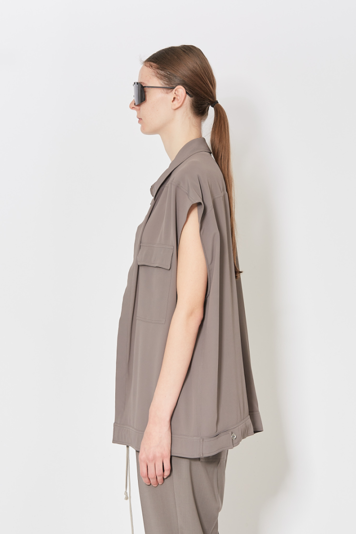 SL Jumbo Outershirt - Grey/Brown