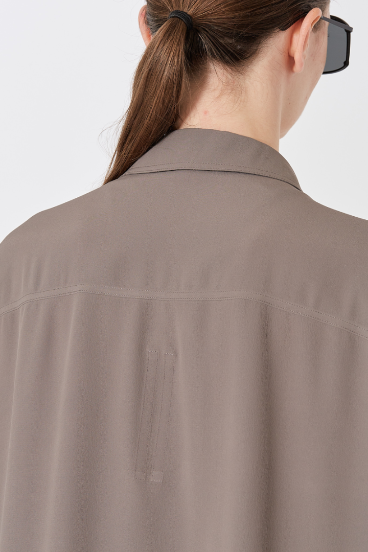 SL Jumbo Outershirt - Grey/Brown