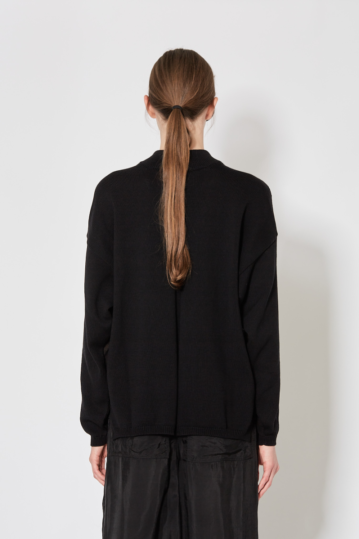 Combo Crew Neck - Black