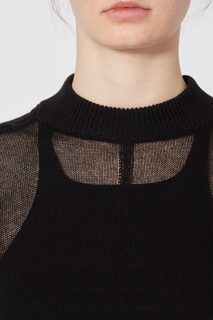 Combo Crew Neck - Black