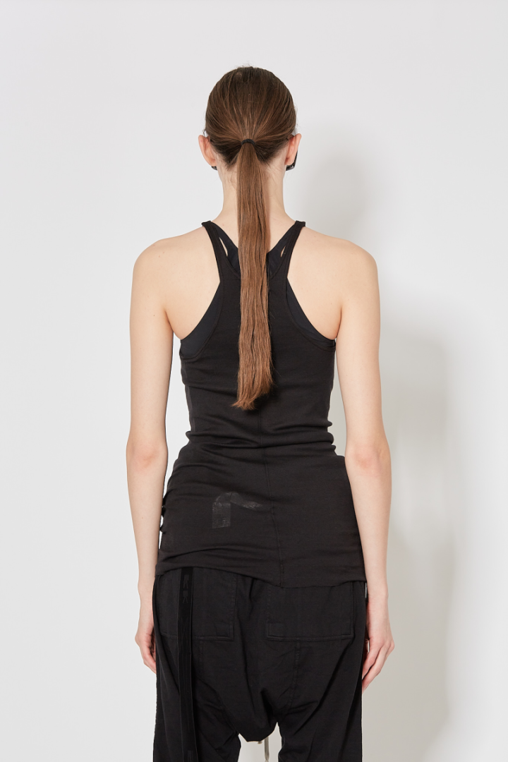 Racer Back Tank - Black
