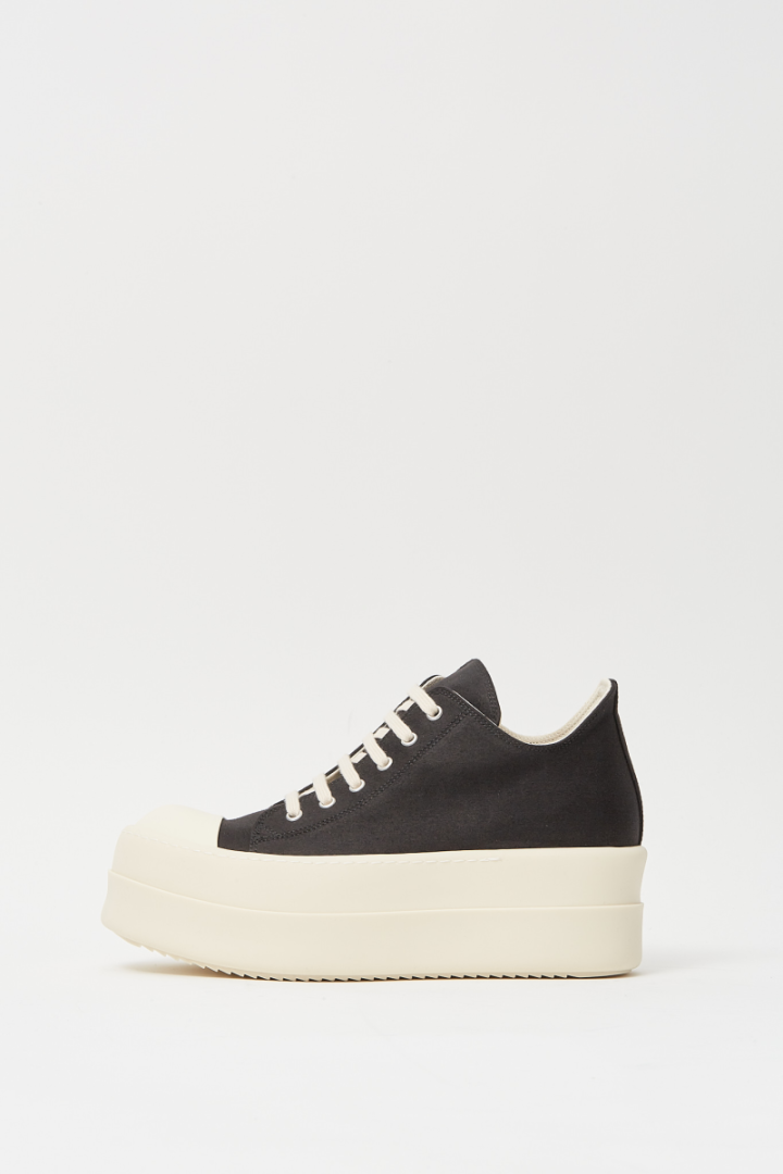 Double Bumper Low Sneaks - Black/ Milk/ Milk