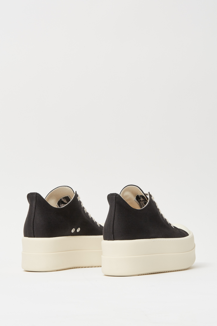 Double Bumper Low Sneaks - Black/ Milk/ Milk