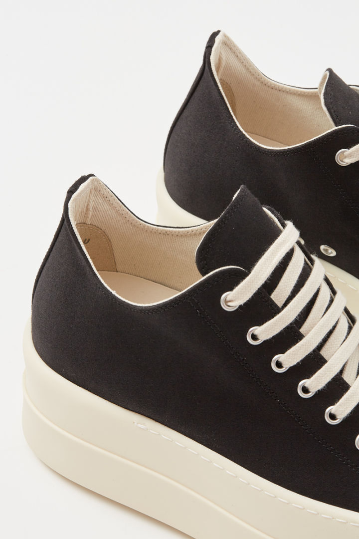 Double Bumper Low Sneaks - Black/ Milk/ Milk