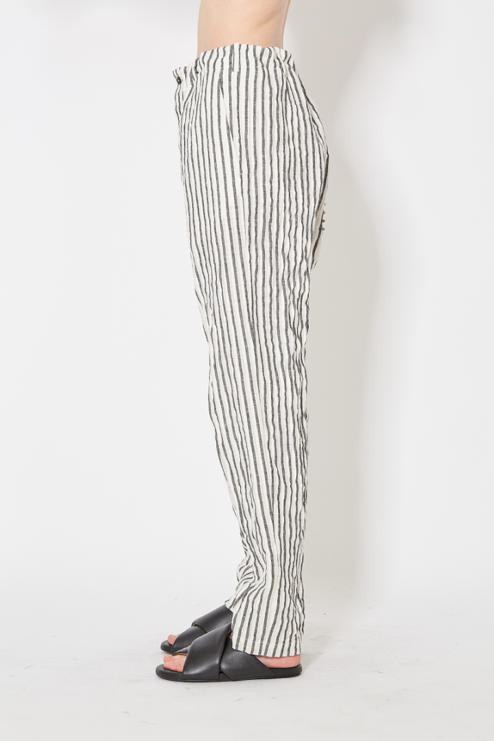 Lounge Pants - Off White/ Black Striped Lounge Pants - Off White/ Black Striped