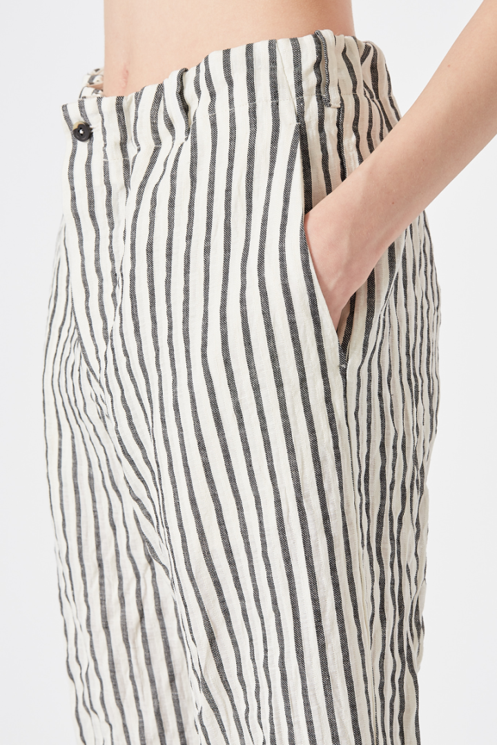 Lounge Pants - Off White/ Black Striped Lounge Pants - Off White/ Black Striped