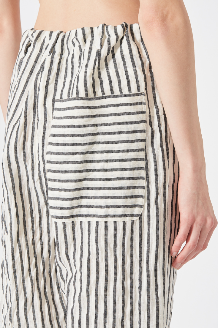 Lounge Pants - Off White/ Black Striped Lounge Pants - Off White/ Black Striped