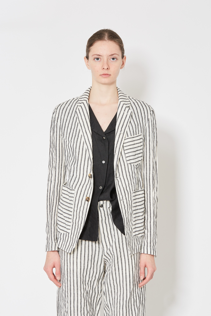 Lounge Pants - Off White/ Black Striped Lounge Pants - Off White/ Black Striped