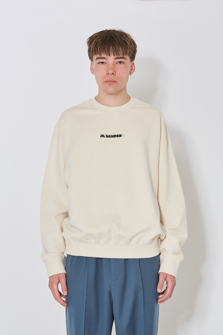 Logo SweatShirt - Off White/Yellow