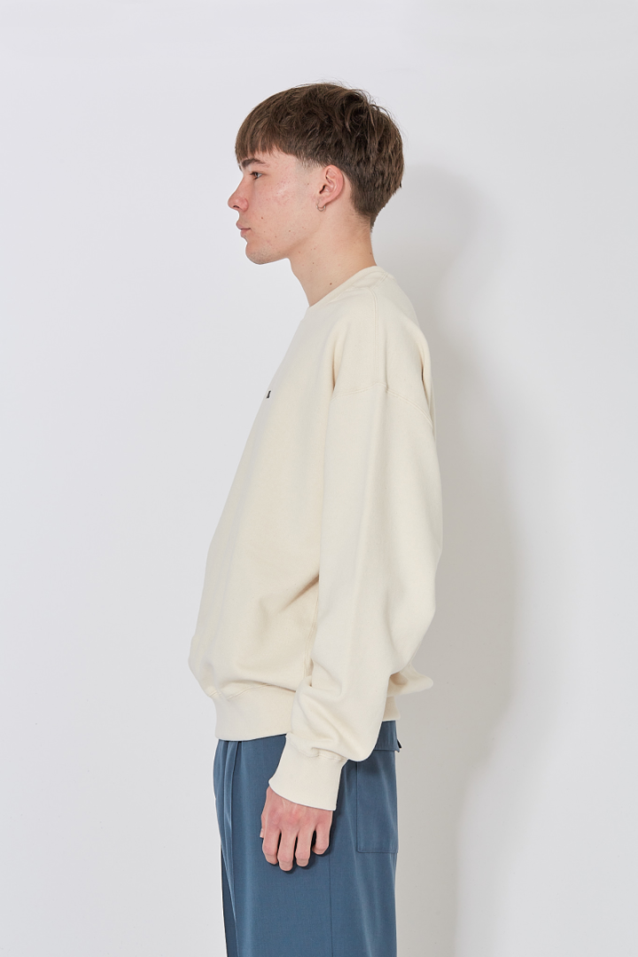 Logo SweatShirt - Off White/Yellow