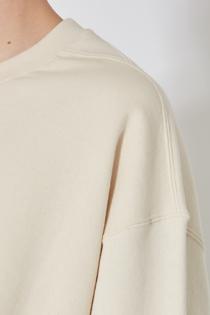 Logo SweatShirt - Off White/Yellow