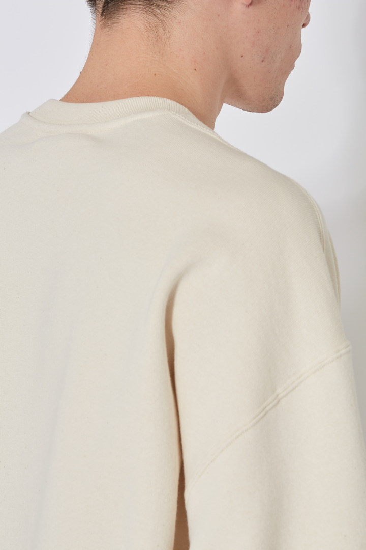 Logo SweatShirt - Off White/Yellow