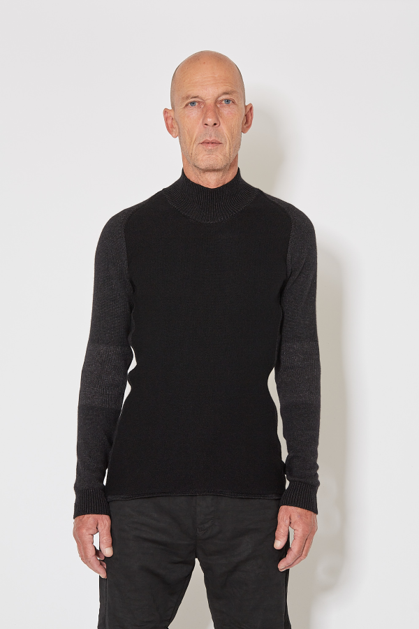 Turtleneck Sweater 7 - Grey/Black