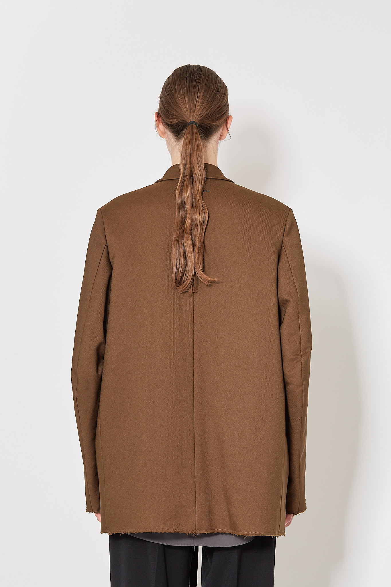 Oversized Blazer - Brown