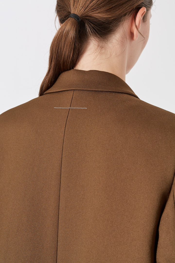 Oversized Blazer - Brown