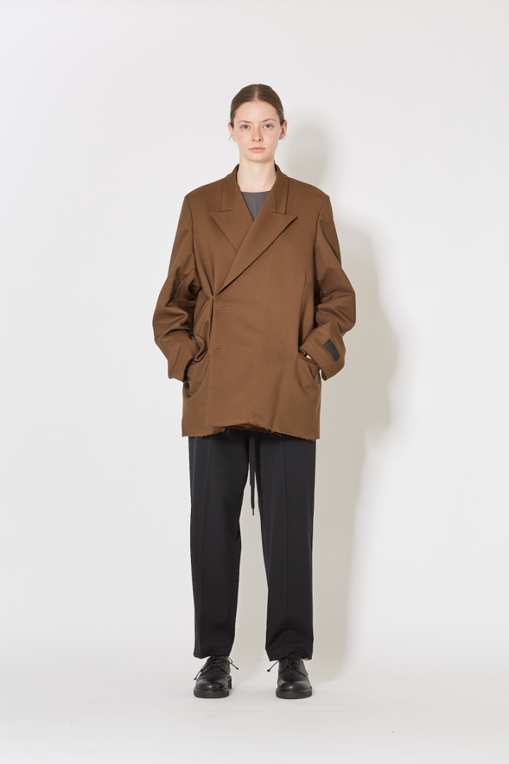 Oversized Blazer - Brown