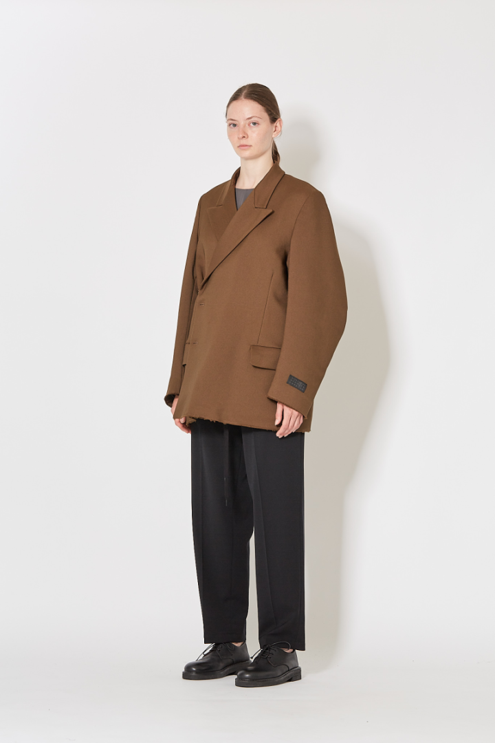 Oversized Blazer - Brown