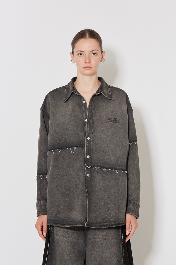 Jacket Denim - Washed Black