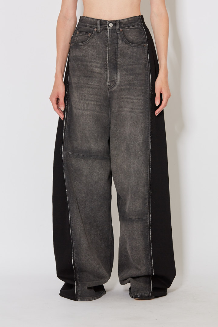 Pants 5 Pockets - Washed Black