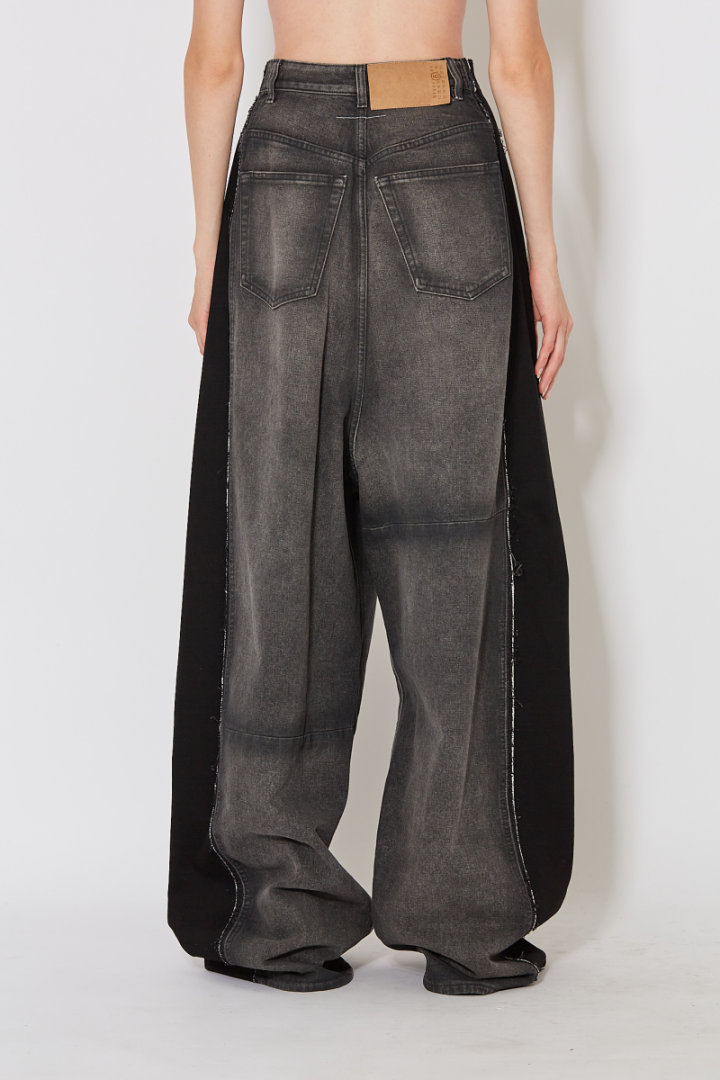 Pants 5 Pockets - Washed Black