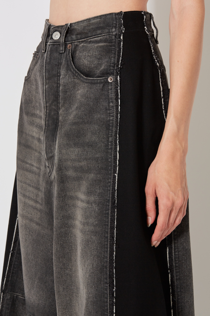 Pants 5 Pockets - Washed Black