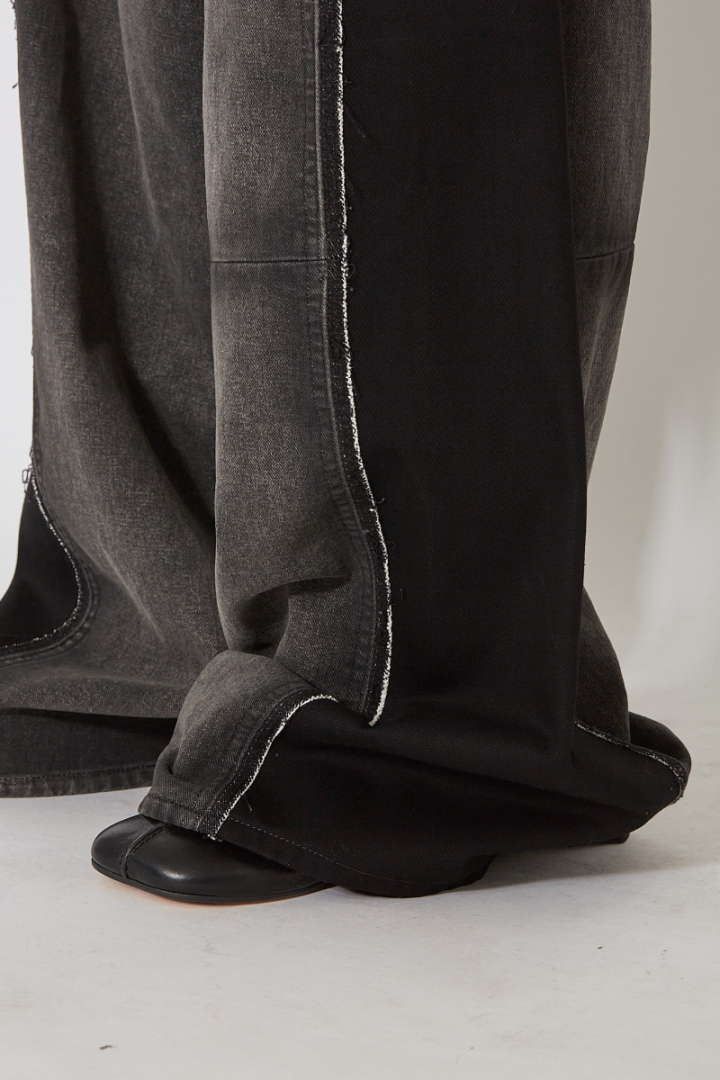 Pants 5 Pockets - Washed Black