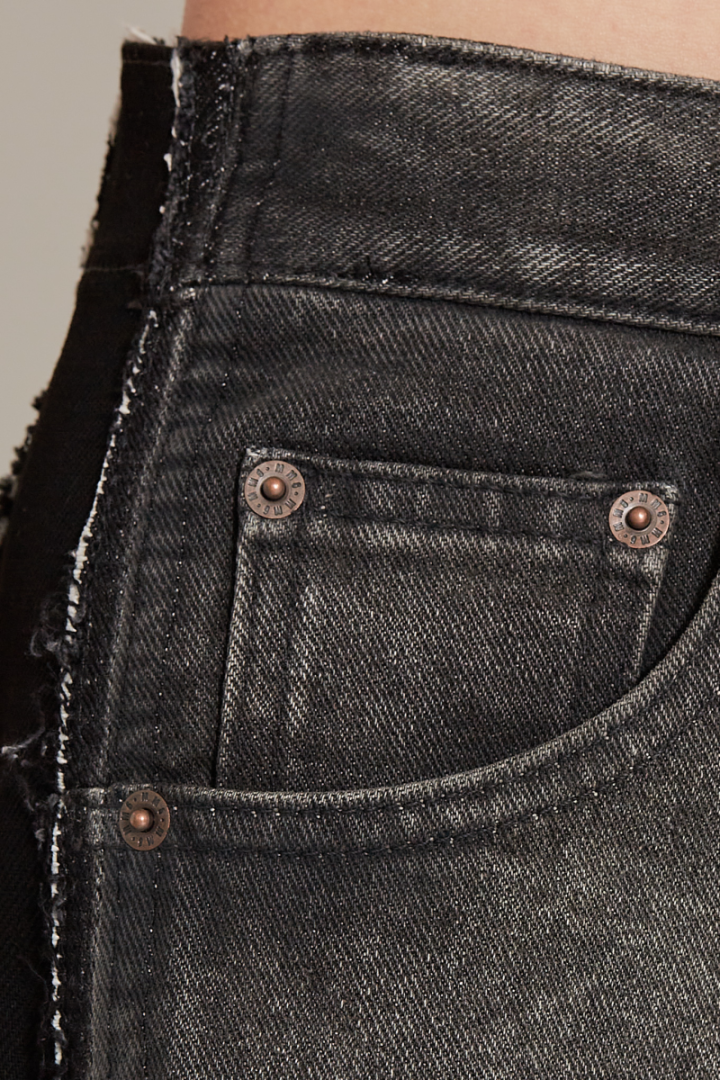 Pants 5 Pockets - Washed Black