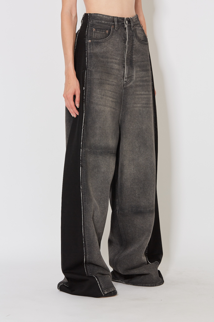 Pants 5 Pockets - Washed Black