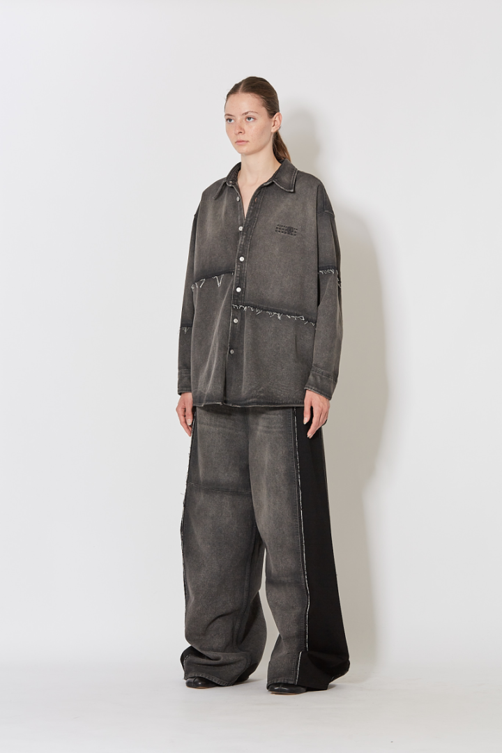 Pants 5 Pockets - Washed Black