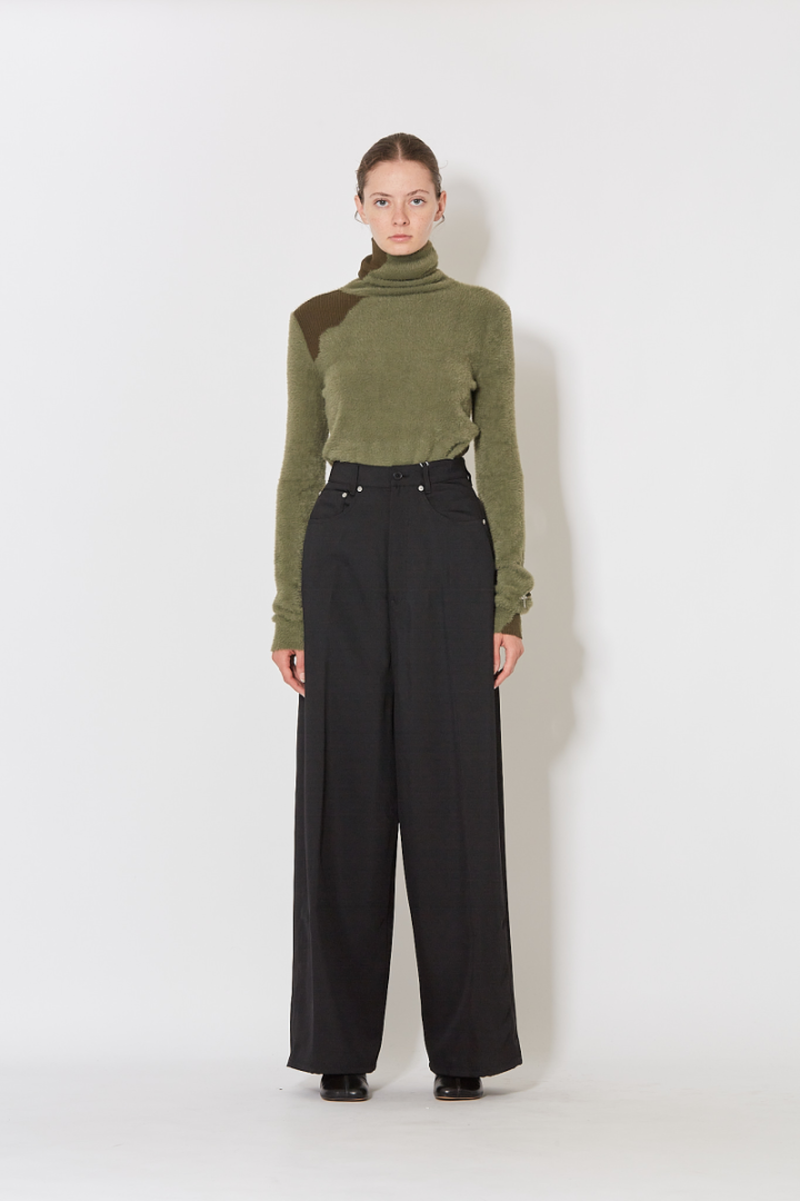 Pants 5 Pockets - Black