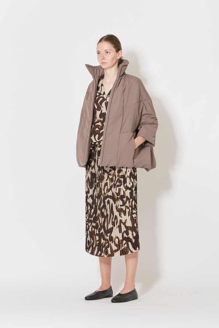 Violetta Jacket - Purple/Brown