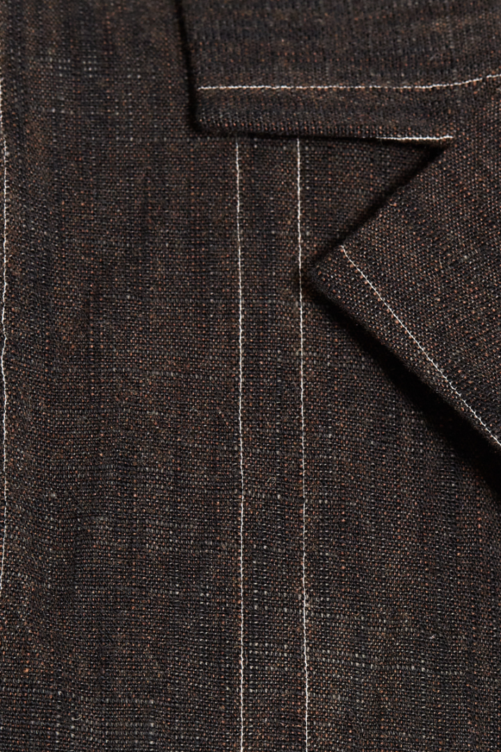 The Photographer Jacket - Brown Striped