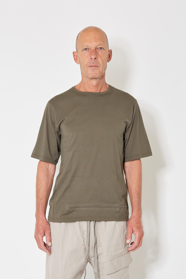 T-Shirt U S/S - Khaki