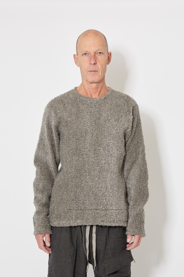 T-Shirt U L/S - Grey