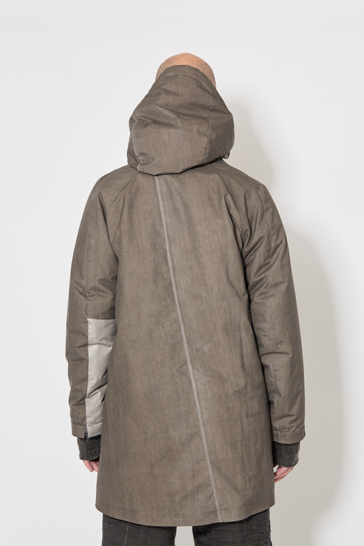M.Parka Semilong Origami Sleeve Primaloft - Khaki
