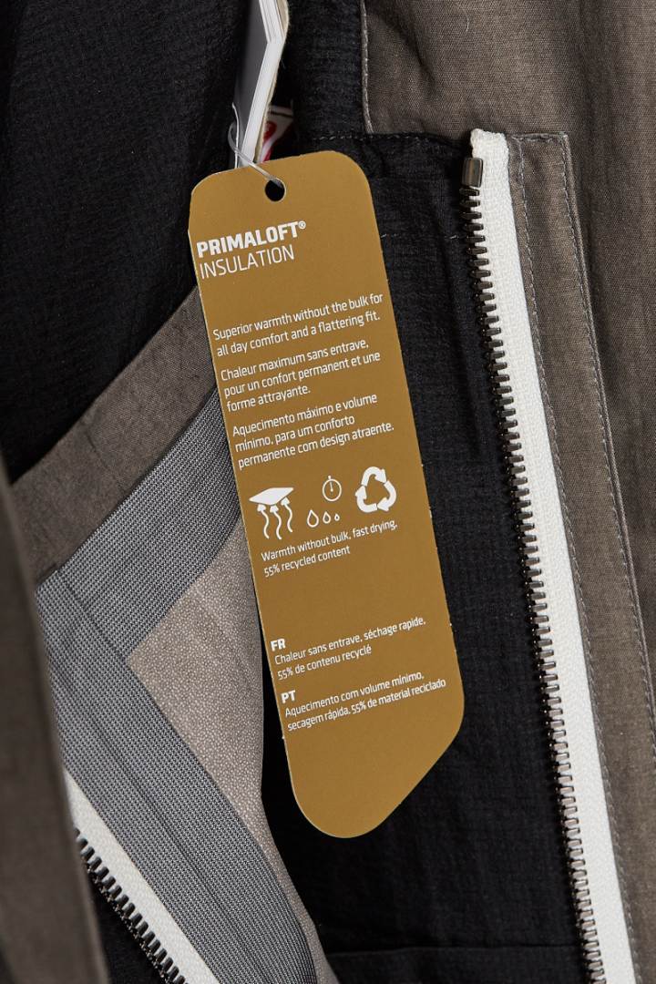 M.Parka Semilong Origami Sleeve Primaloft - Khaki